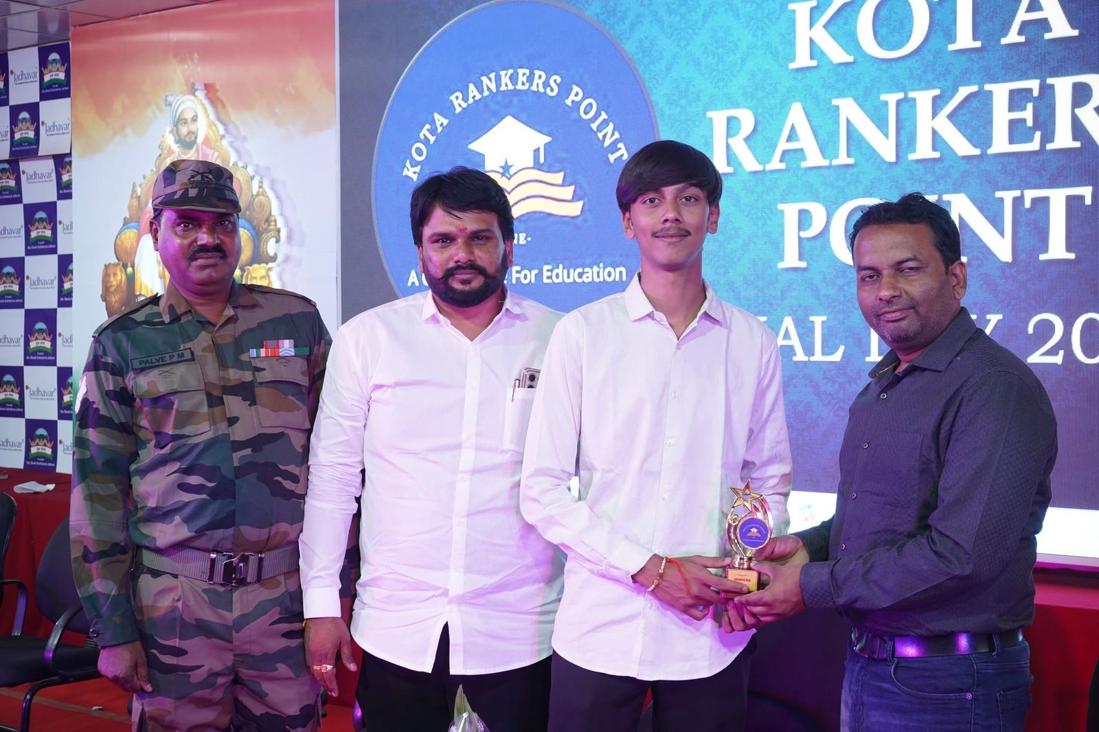 Merit Ranker Honour Presentation at Kota Rankers Point Pune