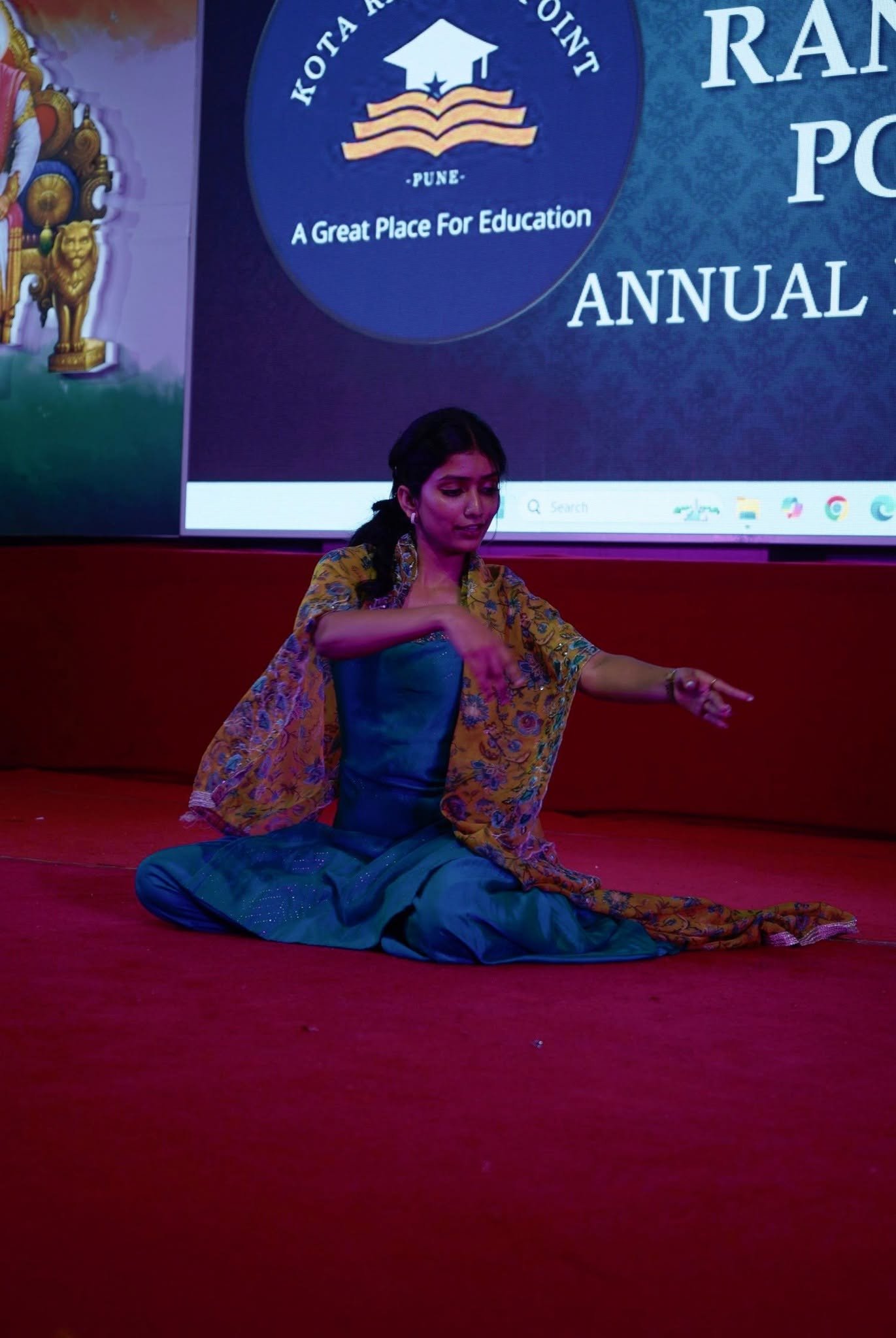 Annual Day Cultural Stage Event at Kota Rankers Point Pune