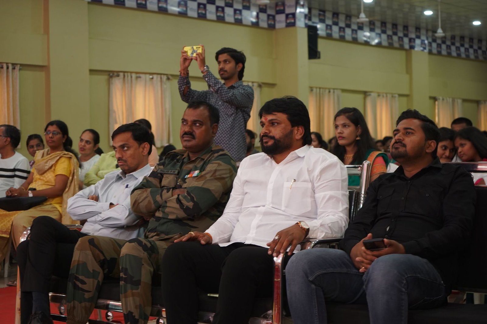 Dignitaries & Parents in Auditorium at Kota Rankers Point Pune