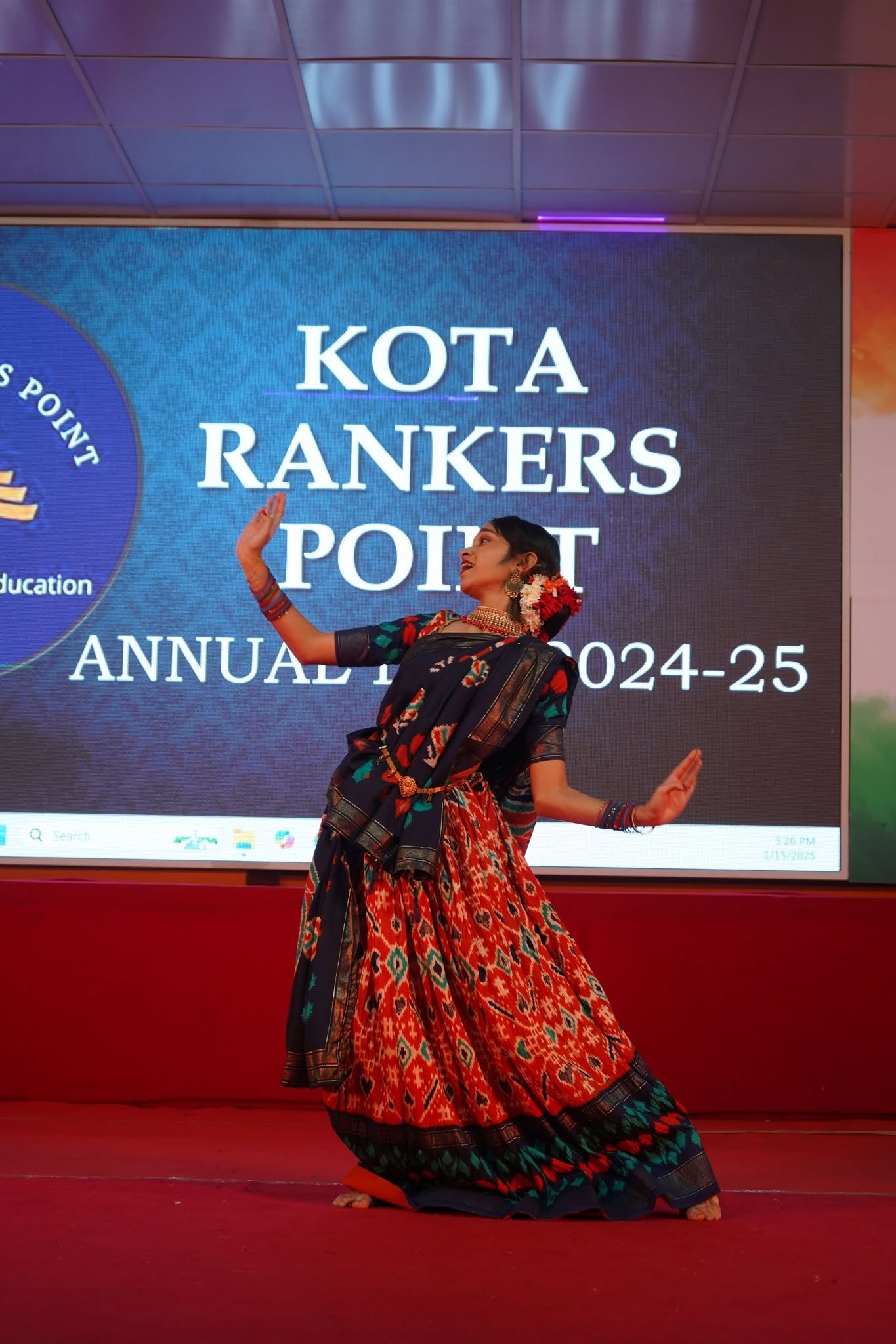 Cultural Classical Dance Performance at Kota Rankers Point Pune