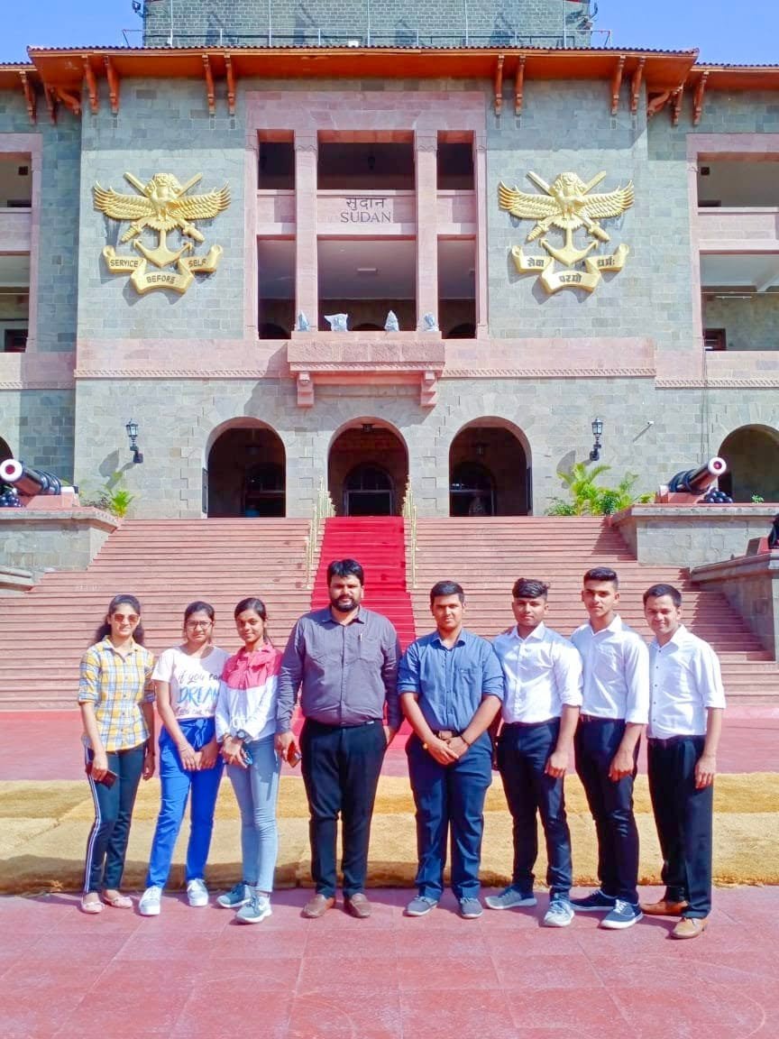 Cadet Contingent on Sudan Block Grand Steps at Kota Rankers Point Pune
