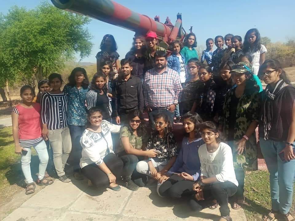 Girls NDA Batch at Field Artillery Unit at Kota Rankers Point Pune