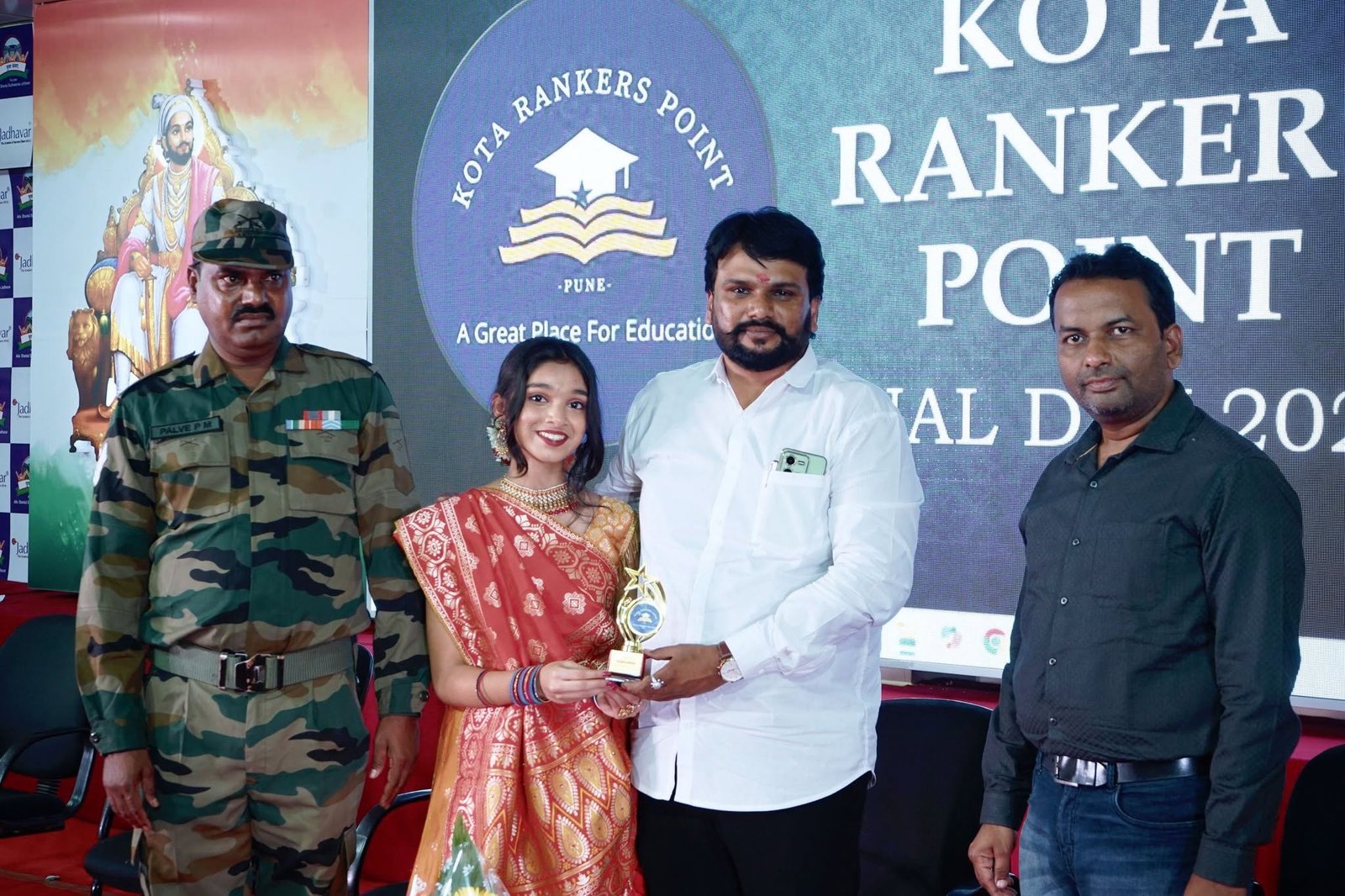 Stage Felicitation Ceremony at Kota Rankers Point Pune